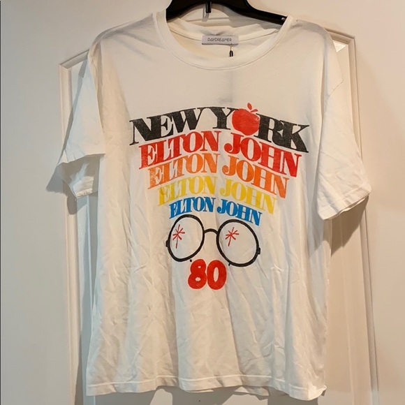 Daydreamer Tops - Elton John ‘80 Tour Daydreamer Tee